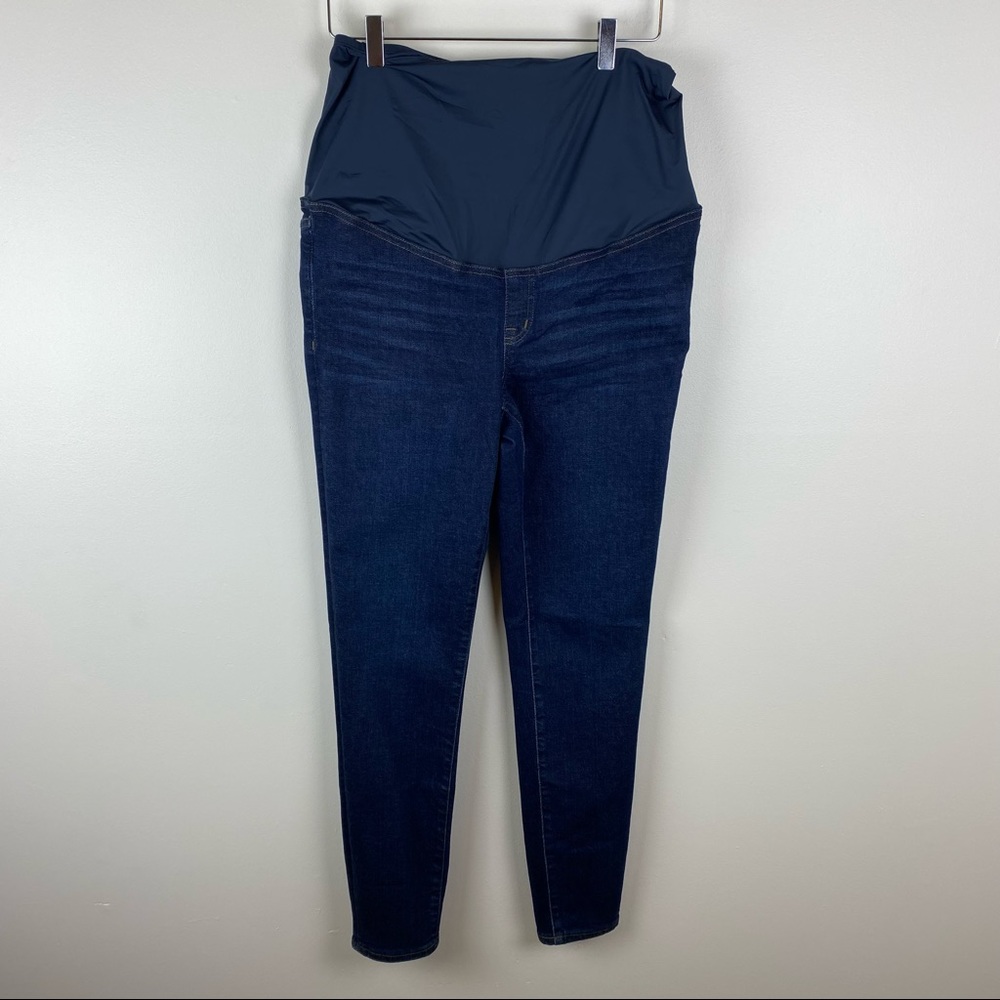 Madewell Maternity Over-the-Belly Skinny Jeans 30 - Picture 2 of 7